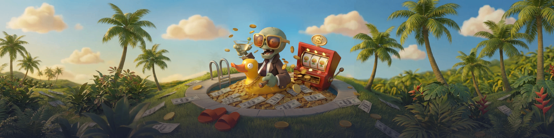 Zombillion App welkomstbonus scherm op mobiel